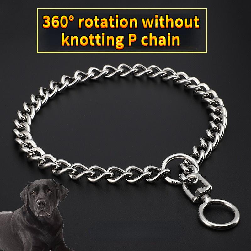 

Ошейник для собак нержавеющая сталь немецкая овчарка ротвейлер золотистый ретривер большой собака дрессировка собака контроль металлическая веревка pet p