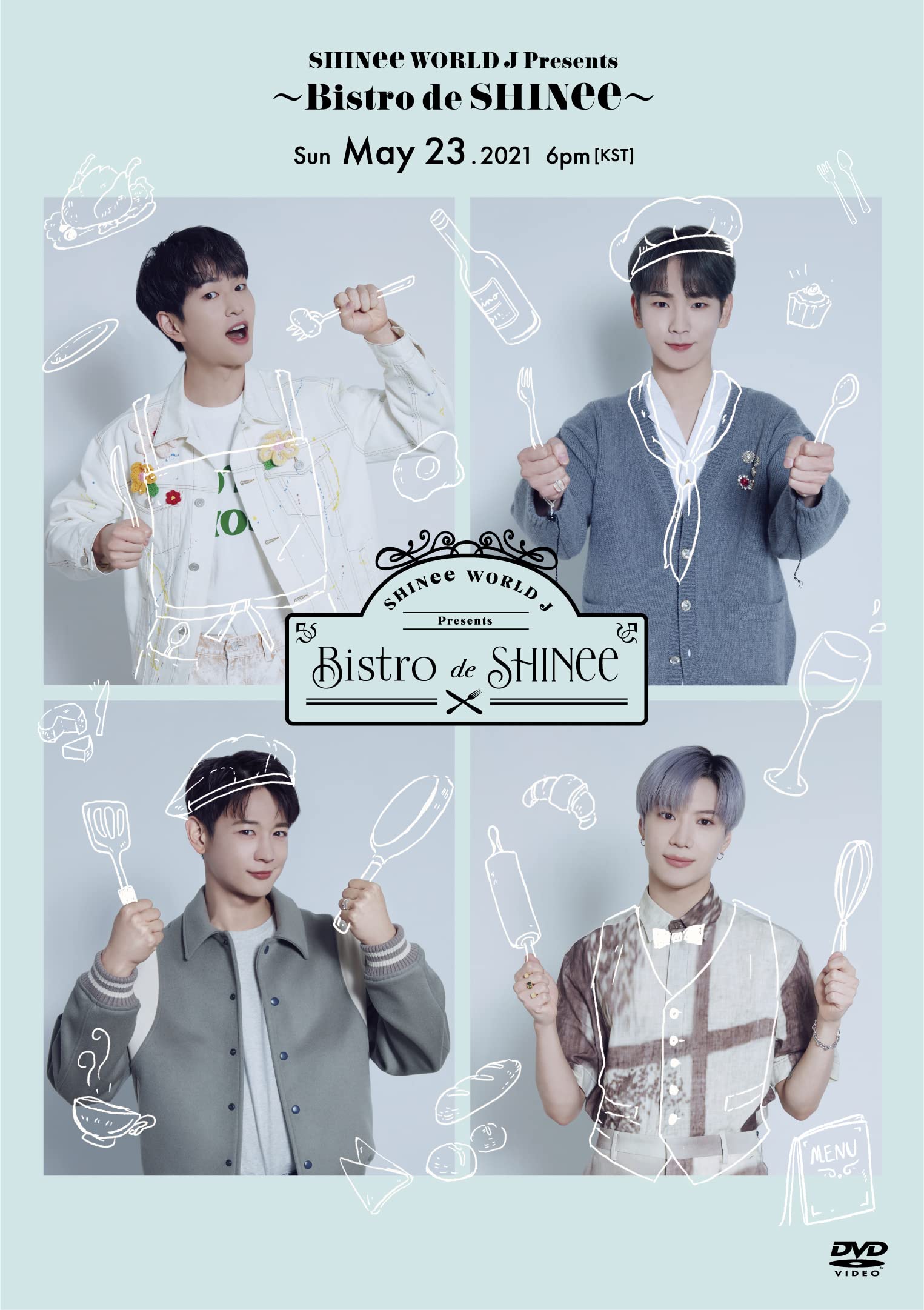 

SHINee World J Presents -Bistro De SHINee- (with photo booklet) (no bonuses) [DVD]