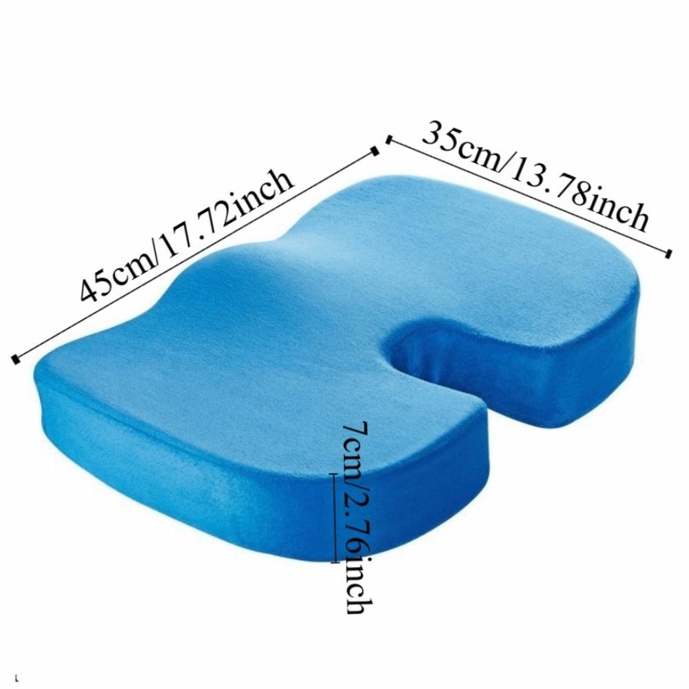 Non-slip Hemorrhoid Seat Cushion Slow Rebound Orthopedic Seat Cushion  for Home Office School
