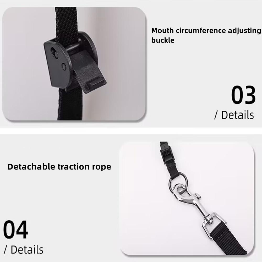 Explosion-proof Punch Dog Muzzle Anti-biting Anti-barking Anti-munching Dog Muzzle 