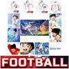 Set T-Shirt Shorts Tsubasa Hutton Atom Japan Cartoon Animation Anime Football Soccer Jersey Print Sport Vintage Short Sleeve Uniform Cosplay Unisex