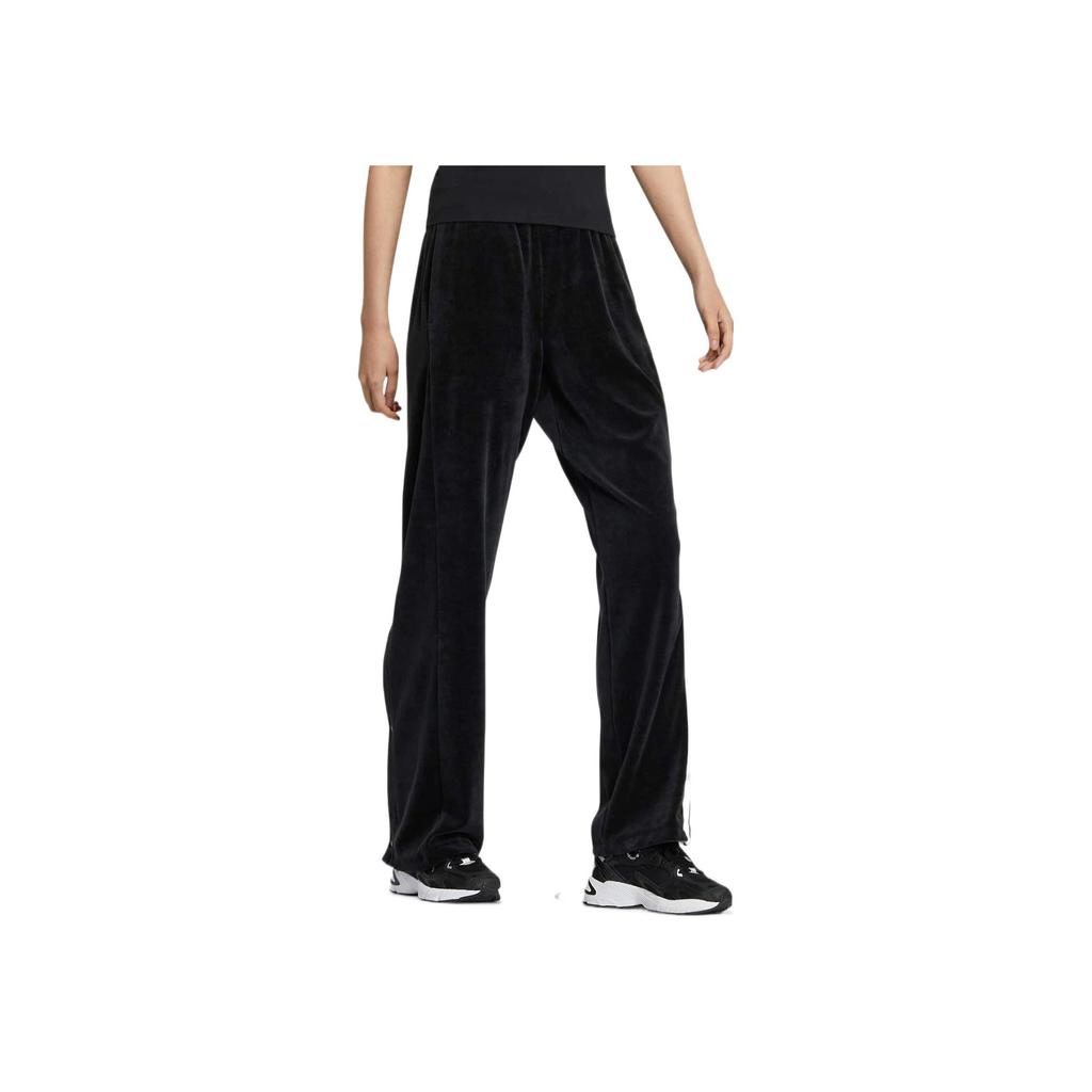 adidas Originals Adibreak Pant Women Black Snap Button Brand Logo Print Bottoms IC8127