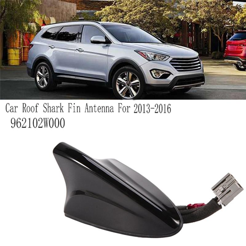 962102W000 Car Roof Shark Fin Positioning Antenna Vortex Generator Spoiler Wing For Hyundai Santa Fe 2013-2016-A99D