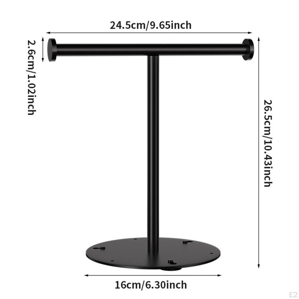 Stojan na koupelnové ručníky, Vertikální tyč na ruce pro