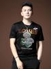 European Station High-End Embroidery Bear Ice Silk Short Sleeve T-shirt Male Fashion Brand Trend 2025 Summer New Arrival Men's Elbow-Sleeved Top