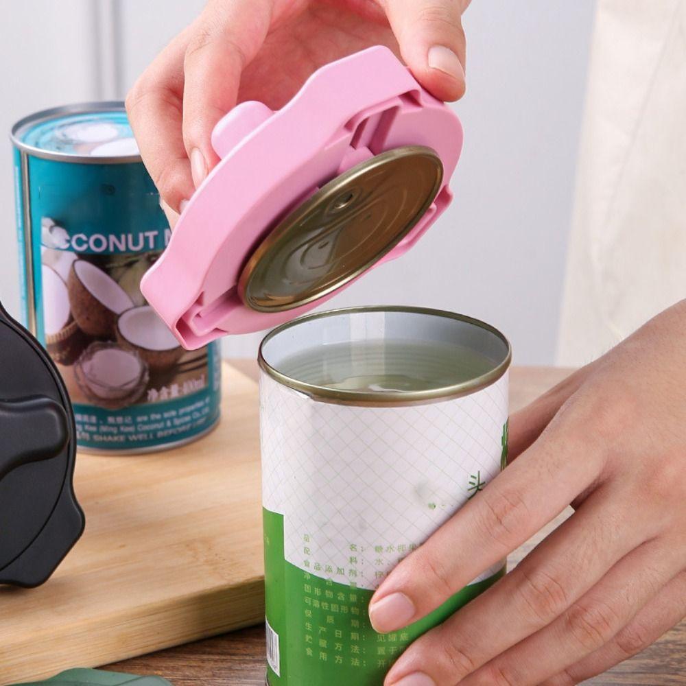 Rotating Design Twist Cola Can Opener Magnetic Bottle Lid Open Device Weak Hand