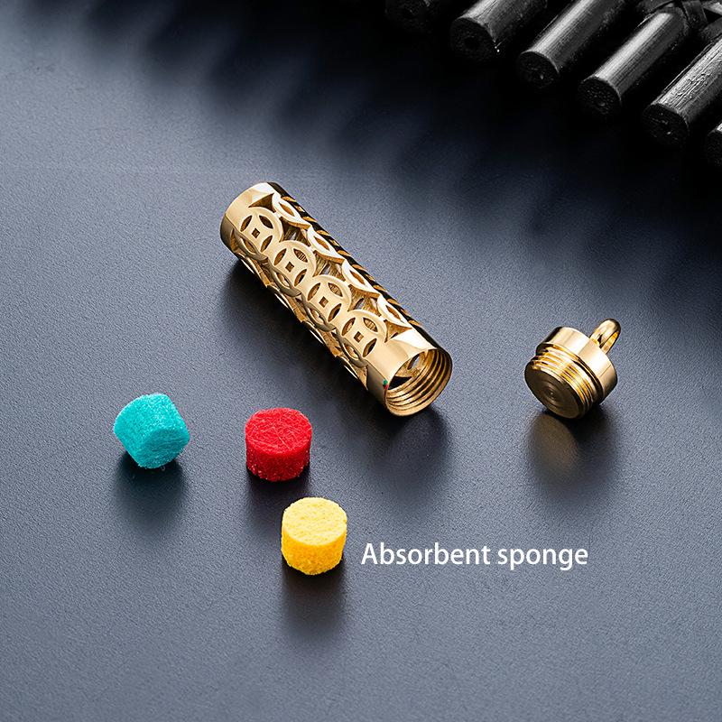 Stainless Steel Aromatherapy Essential Oil Diffuser Pendant Necklace