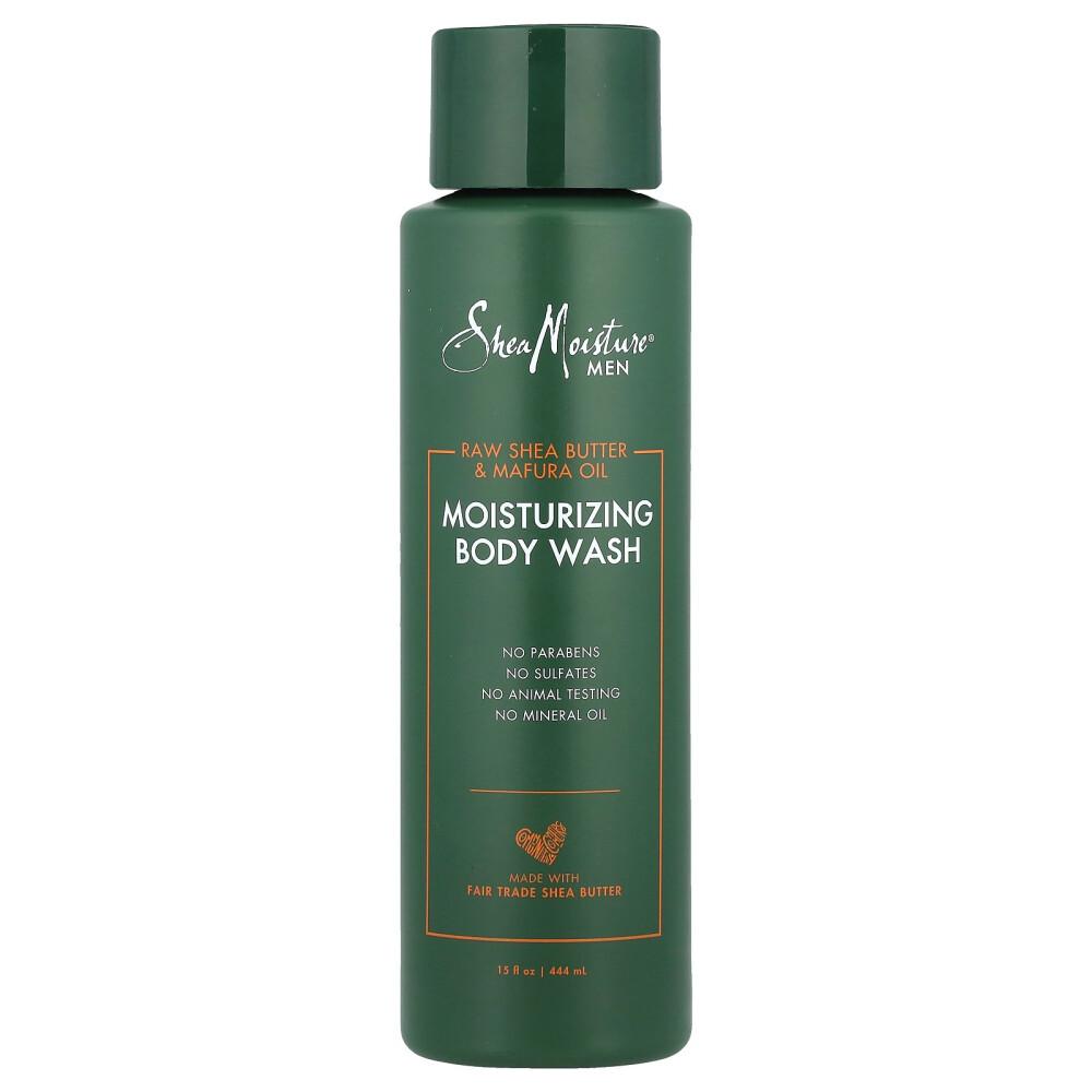 iHerb SheaMoisture Men s Raw Shea Butter & Mafura Oil Moisturizing Body Wash 444ml (15 fl oz)