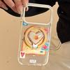 American Star Is Suitable for Apple 17promax Mobile Phone Case IPhone16 Love Magnetic Bracket 14 Transparent 13 Soft Shell