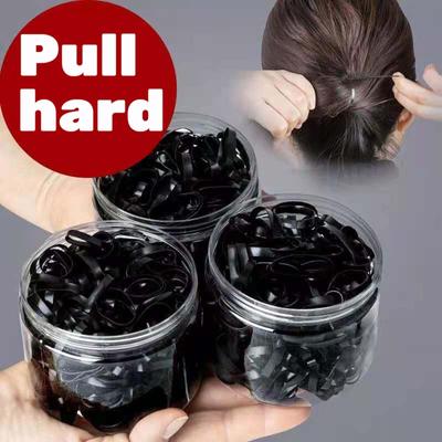 Las gomas desechables para niños y adultos no dañan tu cabello.