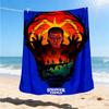 1pc stranger things poster Outdoor Blanket Lightweight Flannel Throw For Travel, Camping, Livingroom, Couch, Chair Soft