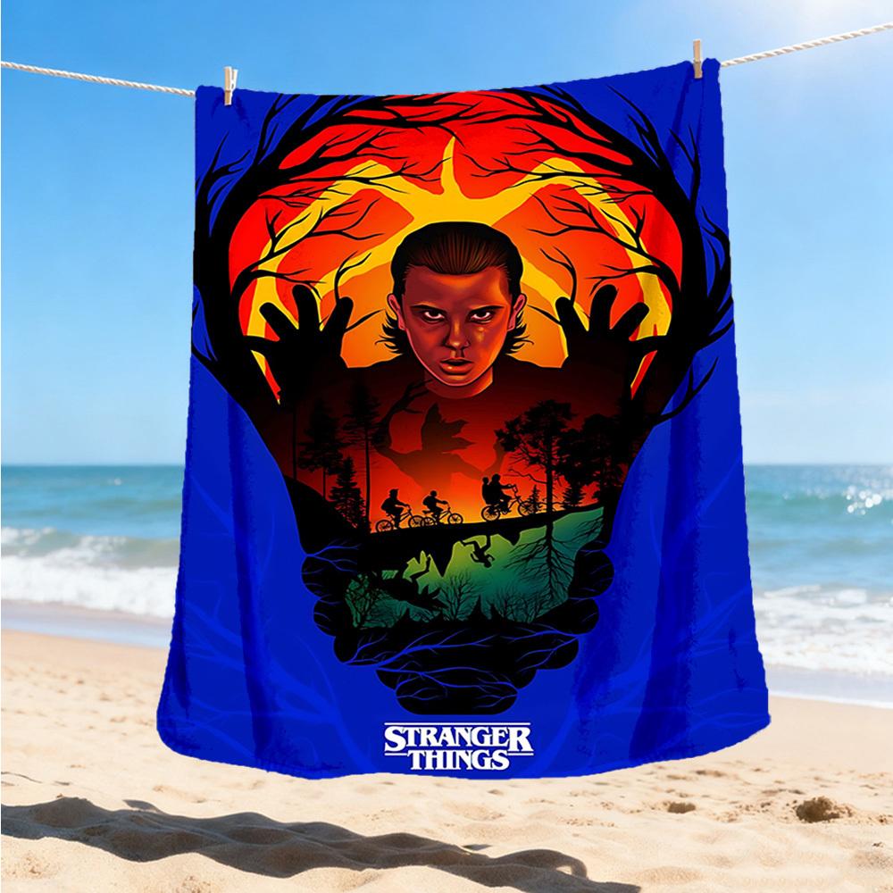 

1pc The Bear Movie Outdoor Flannel Blanket, Cozy & Warm Soft Te Playful Design, Napping Camping, 80x120cm