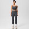 New Cloud Inspired Camisole Vest, Sports Bra, Yoga Suit Set, Quick Drying, Tight Fitting, Running, Leisure And Fitness Two-Piece Set For Women