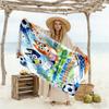 Halloween Night Adventure Personalized Text Beach Towel High Absorbency & Quick-Dry