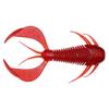 Megabass Rock Hog 2 Inch Soft Bait Clear Red, 10 Pcs