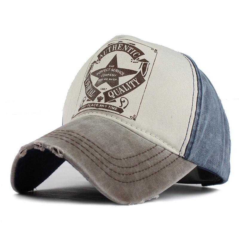Pure Cotton Color Matching Baseball Cap Neutral Casual Cap Adjustable Sun Hat Four Seasons Wide Brim Hat Casual Versatile