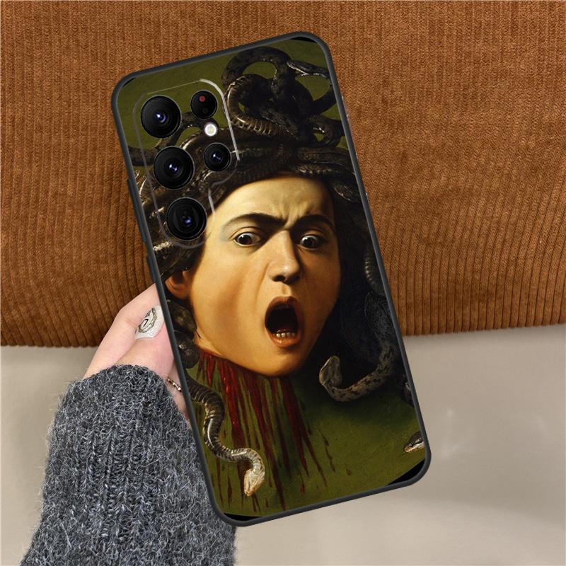 

Caravaggio Paintings Phone Case For Samsung Galaxy S25 Ultra S9 S10 Plus S20 FE S21 S22 S23 S24 Ultra Back Cover Galaxy S24