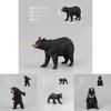 Black Bear Model Toy With Realistic For Childrens Play And Collecting