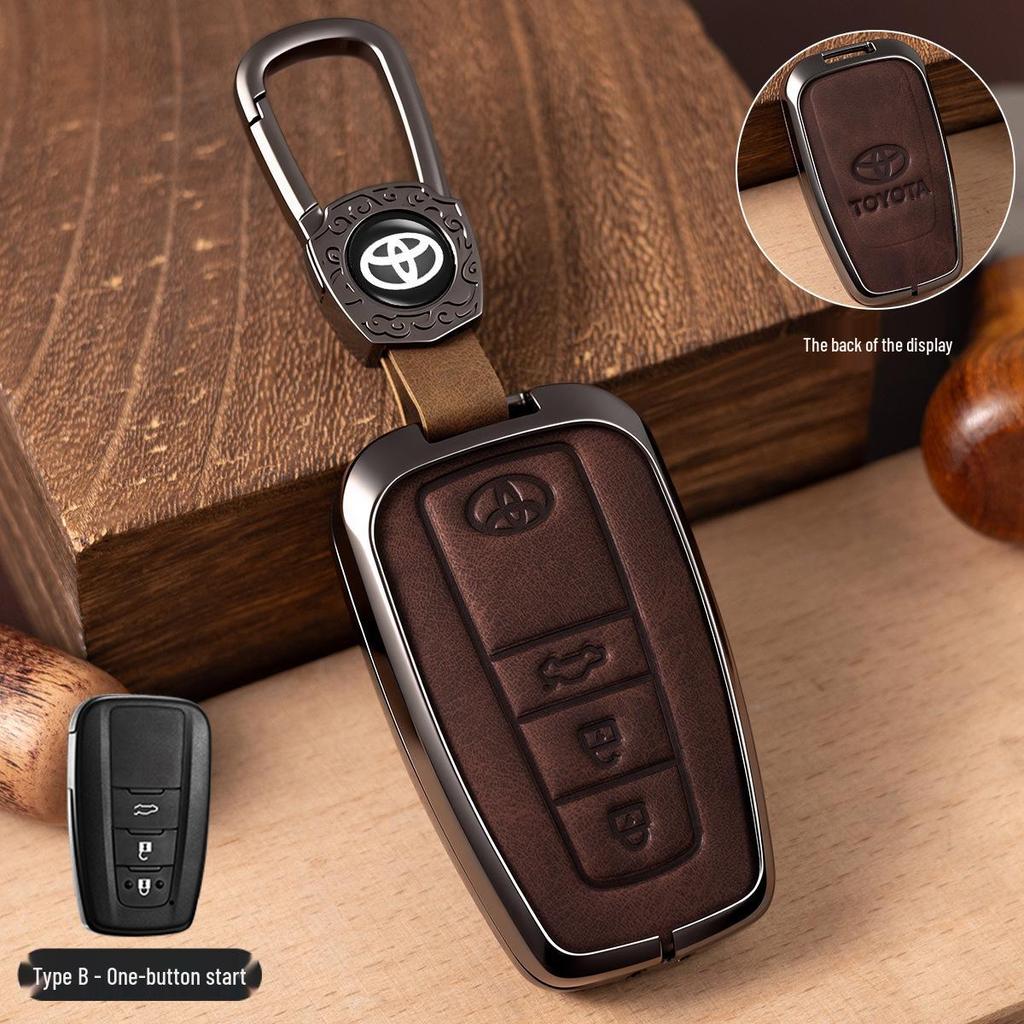 Toyota Key Case for Camry, Corolla, Levin, RAV4, Avalon, and Highlander.
