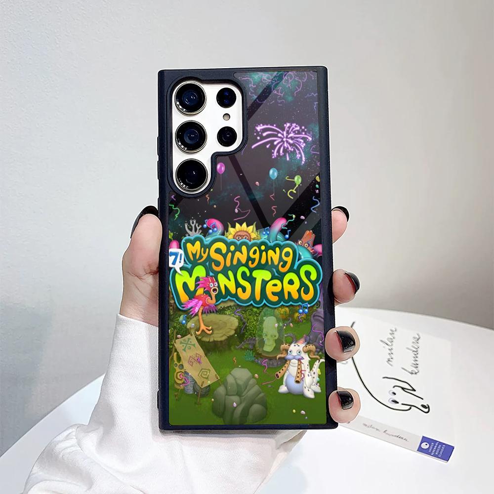 

My Singing M-Monsters Phone Case For Samsung Galaxy S26 S25 S24 S23 S22 S21 S20 FE Edge Pro Plus Ultra PC+TPU Cover Galaxy S23