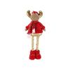 New Christmas Doll 50CM Telescopic Leg Elderly Snowman Elk Home Decoration Christmas Gift
