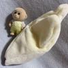 Cartoon Decor Monkey Banana Plush Yellow Color Doll Sleeping Bag Banana Doll Clothes  Kids Toy