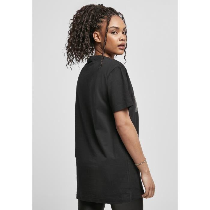 T-shirt femme - Mister Tee - Pray - Noir - Manches courtes - Col arrondi