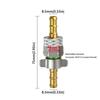 Brass Sprayer Hose Connector High Pressure Spraying Pipe Repair Brass Hose Repair Connector Garden Spraying 6.5/7.2/8/8.5Mm