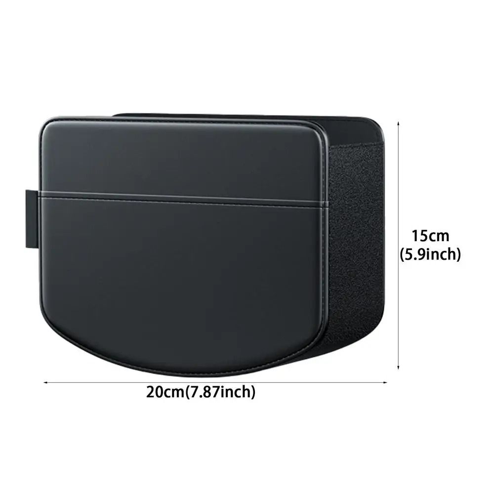 PU Leather Car Door Side Storage Box Space Saving Car Sundries Bin Foldable Storage Bag  Umbrella