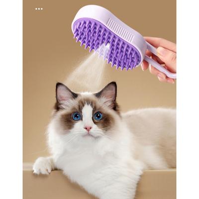 Pet Spray Massage Comb One Button Spray Cat Dog Hair Remover To Float Hair Massage Bath Hair Comb