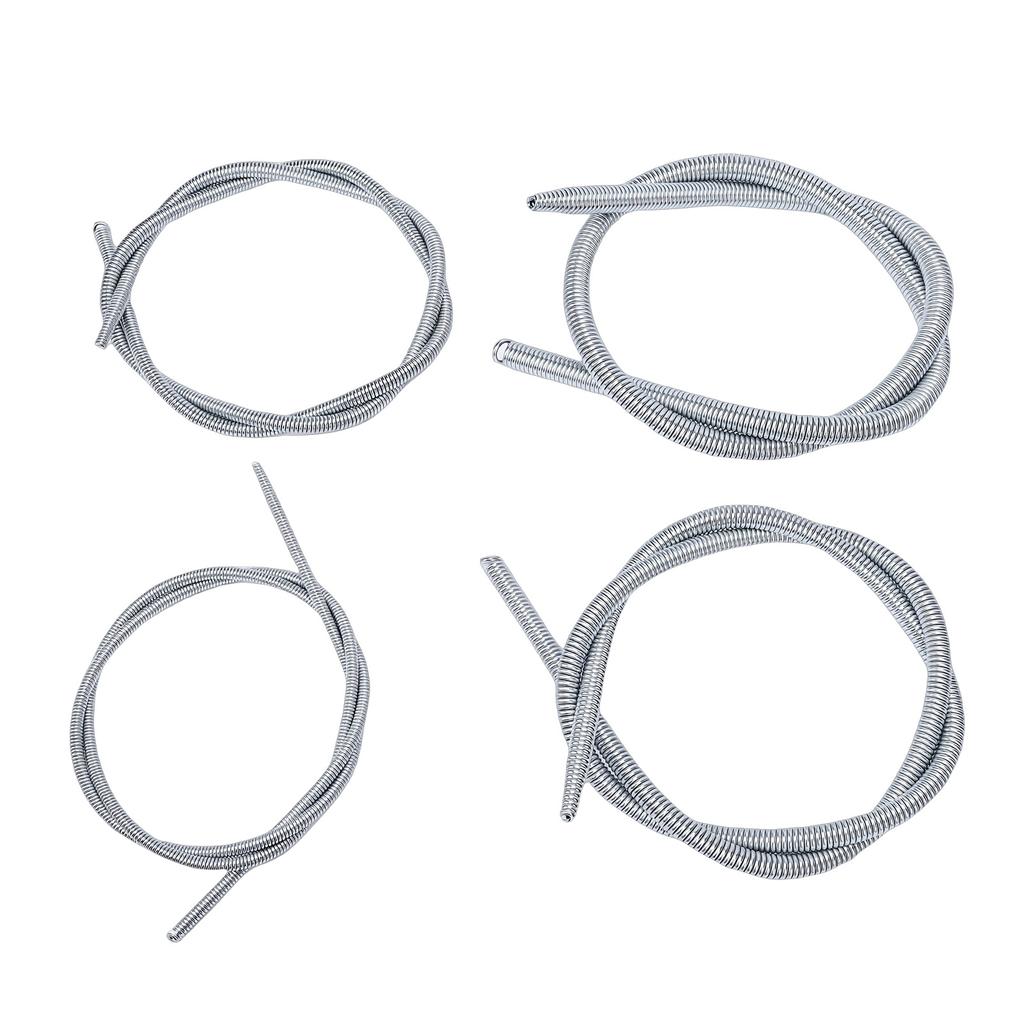 Spring Tubing Benders Kit 3 8 1 2 5 8 3 4in 4 in 1 Tube Bender Set for Copper Aluminum Thin Steel Tubes 43.31in 1100mm L