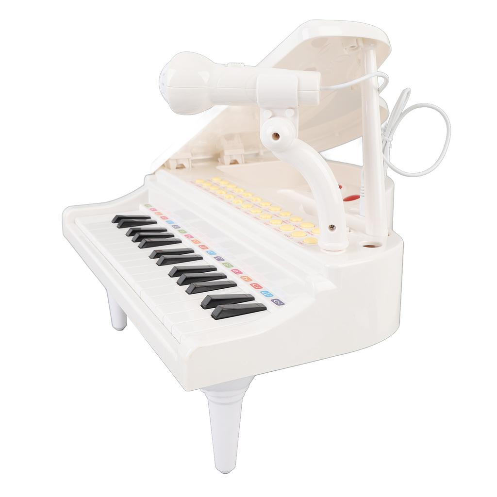 Musikalisch Piano Spielzeug 31 Tasten Lautstärkeregelung Mp3 Piano Tastatur Spielzeug mit Mikrofon für Anfänger
