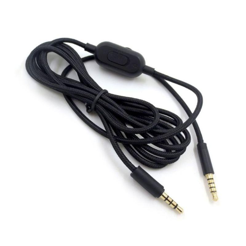 3.5mm Jack Headphone Cable for  G433 G233 G Pro G Pro X   Headphones Replacement Audio Cable Cord