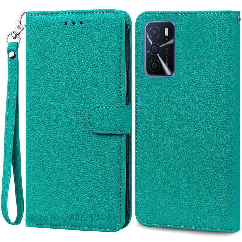 Pour OPPO A16 Étui Portefeuille à Rabat en Cuir Pour Oppo A16s Étui OppoA16 s CPH2269 CPH2271 Étui en Silicone Pour Oppo A16 A16s Housse