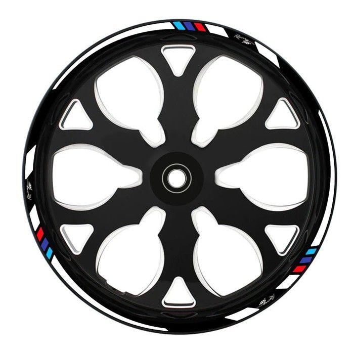Motorcycle Rim Sticker Racing Style for 17 Inch Racing Rims