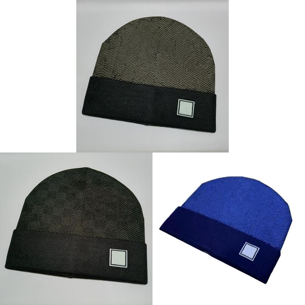 Designer Beanie Knit Hat With Thermal Fabric For Men And Women Winter Comfort
