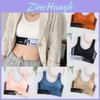 Nahtloser Damen Fitness Yoga Sport-BH mit U-Rücken und Push-Up-Polstern