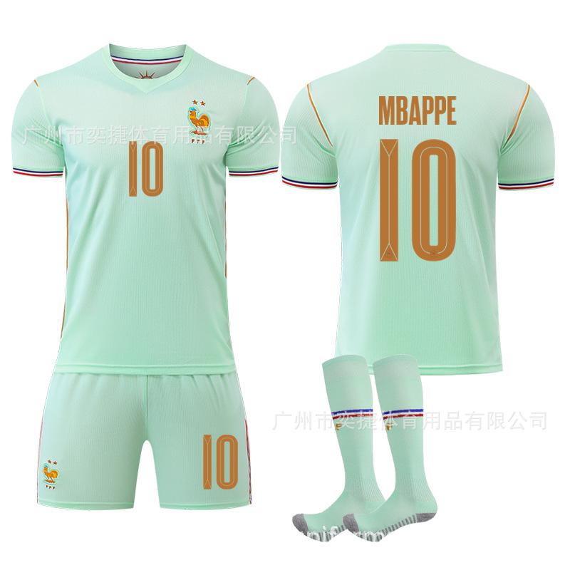 A2627 US, Canada and Mexico World Cup France Away No. 10 Mbappe Football Jersey 7 Dembele 11 Olise Jersey