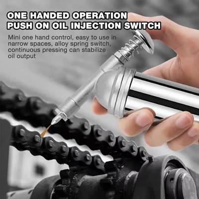 Car Mini Grease Injector Precision Grease Injector Grease Gun Coupler 1000 PSI Oil Injector for Garages Maintenance Works