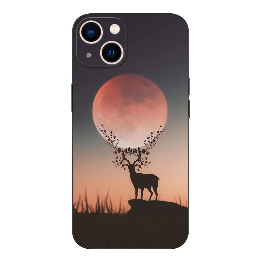 Etui na telefon Elk do iPhone'a, Samsunga Galaxy Redmi, Xiaomi, Oppo, OnePlus Note SA 7, 8, 9, 10, 11, 12, 13, 14, 20, 21, 22, 23, 53, 54, Pro Max Plus Ultra, TPU, miękkie