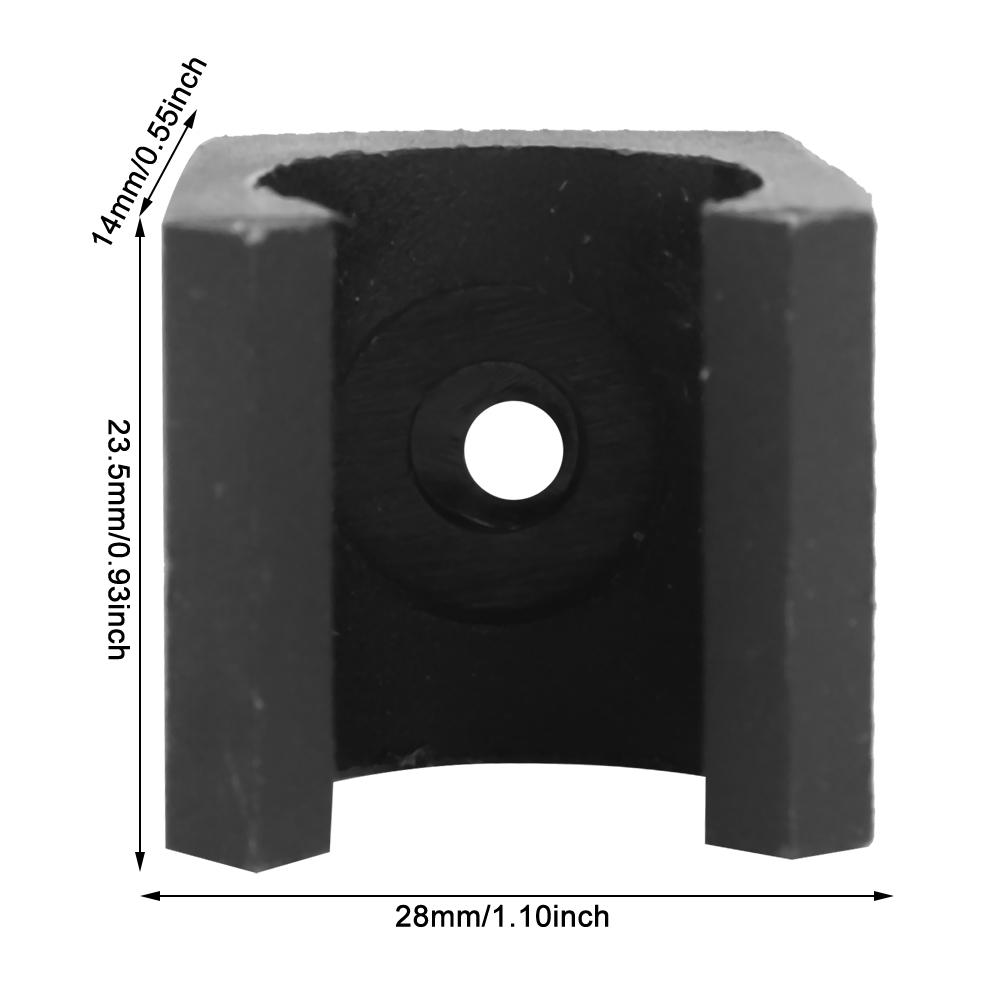 10pcs Plastic Billiards Pool Single Holder Mini Rod Organizer Carrier Accessory (Middle)