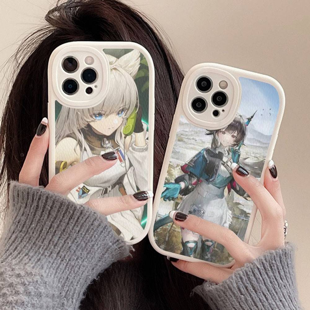 Popular Game A-Arknights E-Endfield Phone Case For IPhone 16 15 14 13 12 11 Pro Max Plus Soft Leather Cover