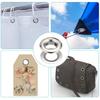100 Sets Stainless Steel Grommet Tool Kit Inner Diameter 12MM Canvas Grommet Kit  For Pool Covering