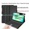 Samsung A11 Plus Tablet Bluetooth Tastatur Hülle: Magnetische Silikon-Softshell für A9+ Magic Keyboard