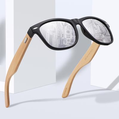 Wooden Sunglasses, Sunglasses, Men'S Retro Bamboo And Wood Glasses, Women'S Sunscreen, Rice Nail Sunglasses.