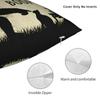 Fun Hand Boop Nose Bigfoot Cat Under Full Moon Night Lovers Pillow Case  Comfy Pillow Cover For Wedding Party Trendy Pillowcases