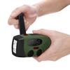 Portable Solar Hand-Crank Emergency Power Generator with LED & Multi-Band Radio