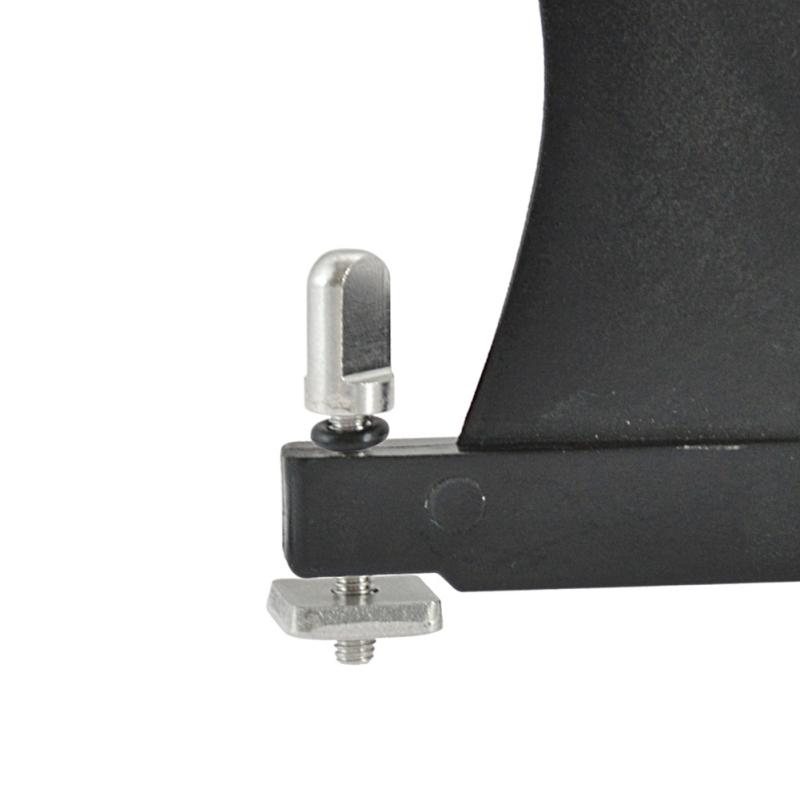 2pcs Surfboard Tail Fin Screw 316 Stainless Steel Plug-in Hand-tightening Fixture Sup Surfboard Fin