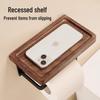 Handun Walnut Wood Bathroom Toilet Paper Holder