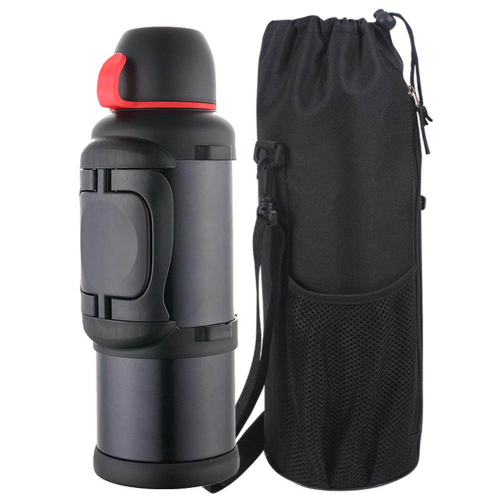 

Подсумок-держатель для бутылки из нейлона 600D, съемный плечевой ремень, сумка для бутылки для воды для прогулок на открытом воздухе